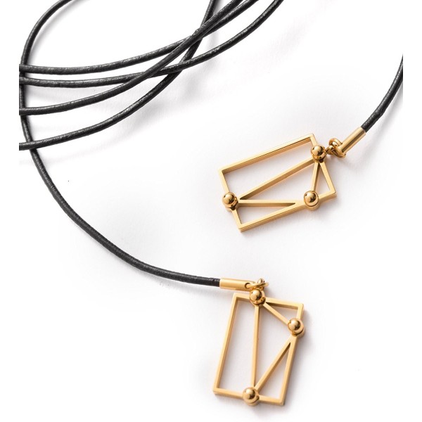 Constellations Gold Plated Adjustable Triangulum Necklace