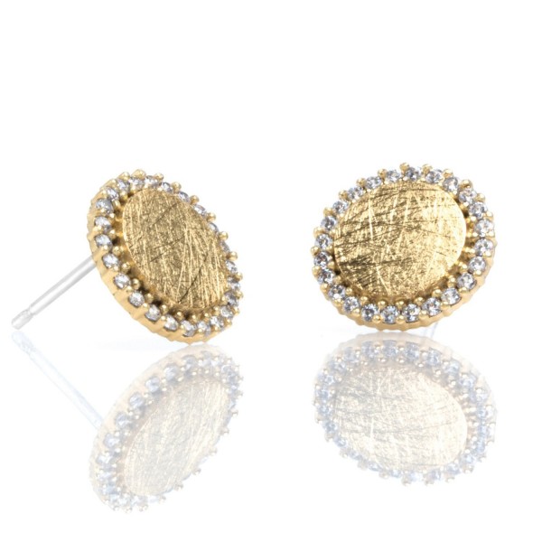 PAVOI Plated Simulated Diamond Earrings