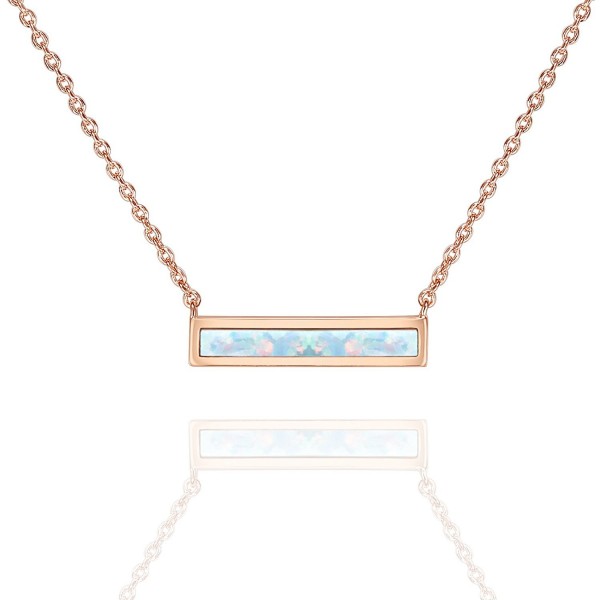 PAVOI Plated White Necklace 16 18