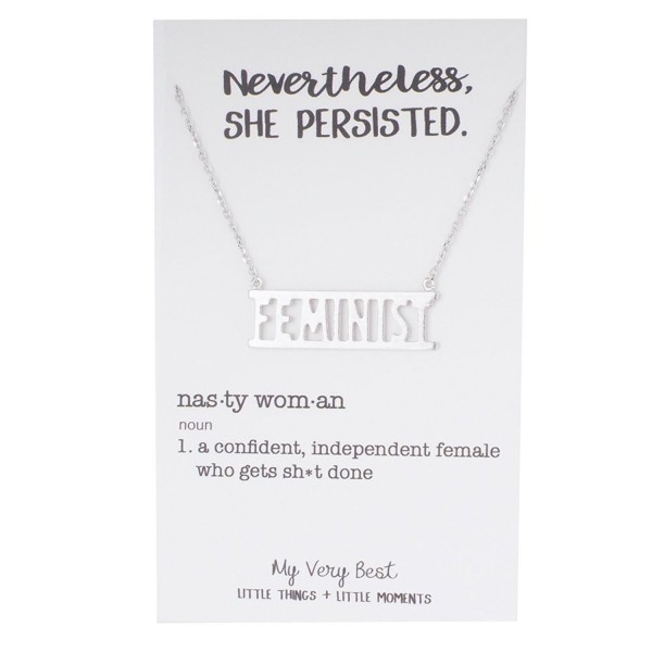 My Very Best Feminist Necklace