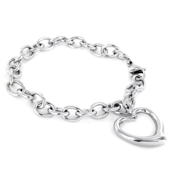 ELYA Stainless Steel Dangle Bracelet