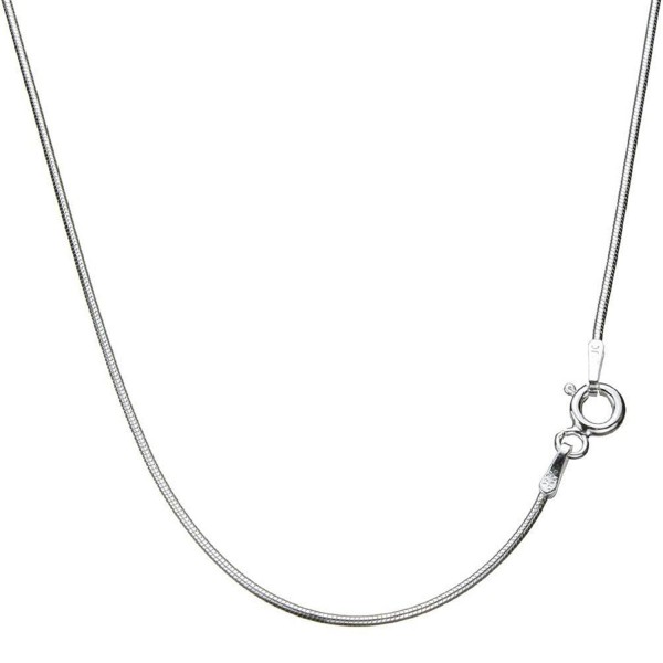 Sterling Silver Snake Nickel Necklace