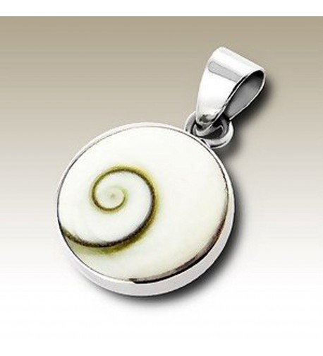 Shiva White Pendant Sterling Silver