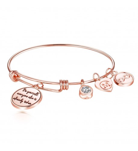 Inspirational Bracelet Engraved yourself everyone