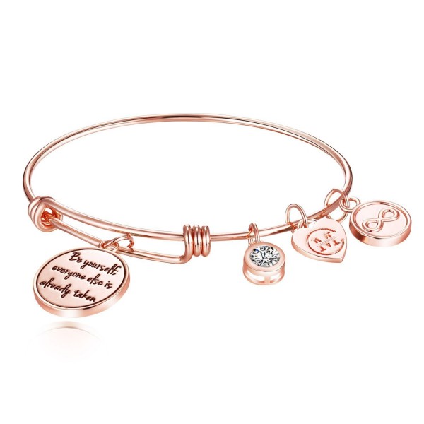 Inspirational Bracelet Engraved yourself everyone Inspirational Bracelet Engraved yourself everyone