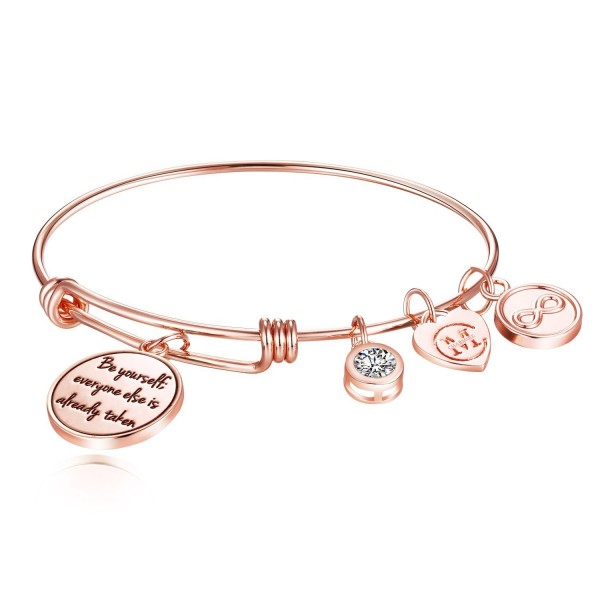 Inspirational Bracelet Engraved yourself everyone