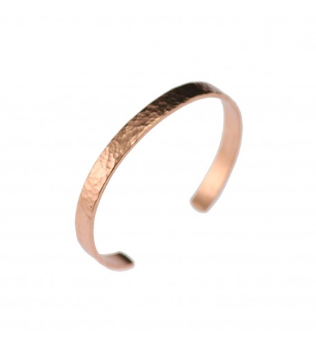 Hammered Copper Cuff Bracelet Durable