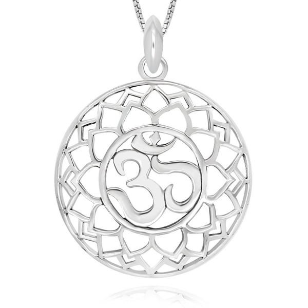 Sterling Silver Symbol Pendant Necklace