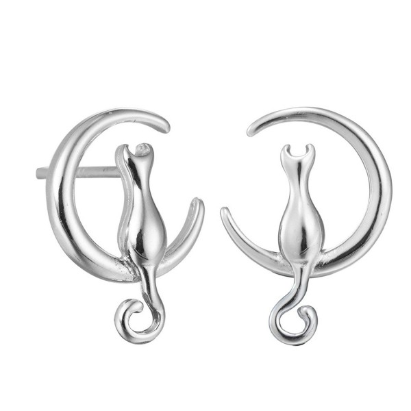 Qiandi Sterling Earring Birthday Minimalist