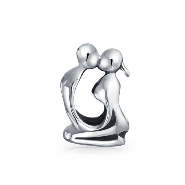 Bling Jewelry Kissing Couple sterling
