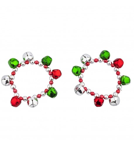 Lux Accessories SilvertoneTone Christmas Bracelet