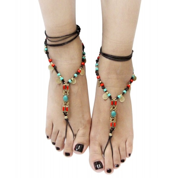 Bohemian Style Barefoot Sandals Option