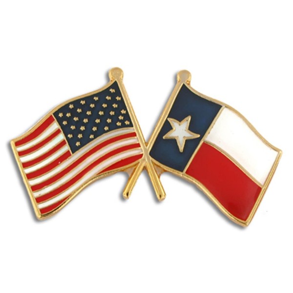 PinMarts Texas Crossed Friendship Enamel