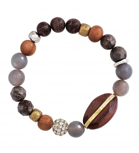 Silpada Wildwood Brass Stretch Bracelet