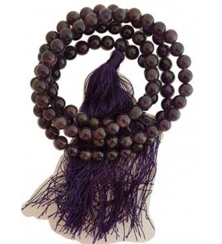 Amethyst Japmala Purple Tassel Prayer