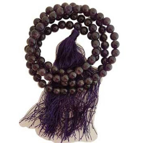 Amethyst Japmala Purple Tassel Prayer