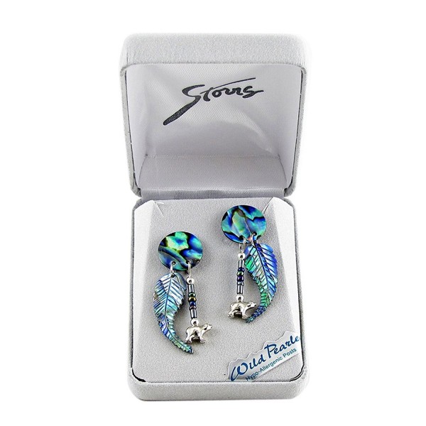 Storrs Handmade Abalone Earrings E8511550