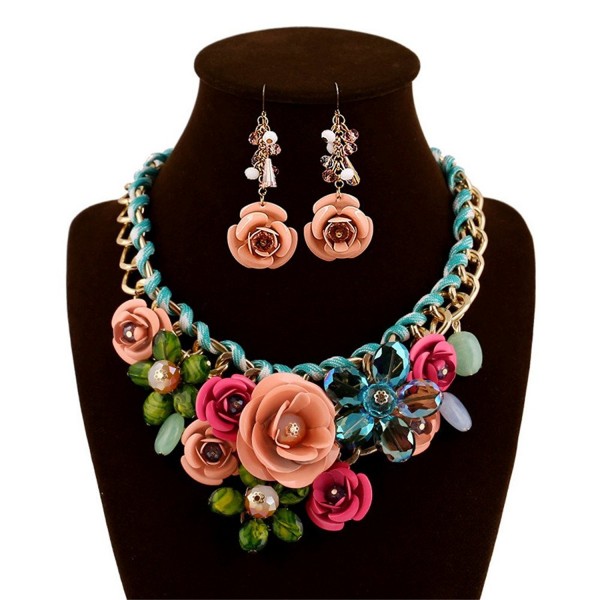 Kexuan Fanshion Jewelry Statement Necklace