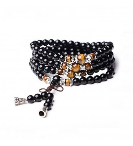 CASOTY Multilayer Obsidian Bracelet Fortune