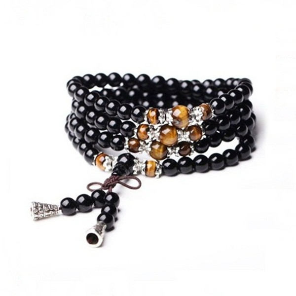 CASOTY Multilayer Obsidian Bracelet Fortune