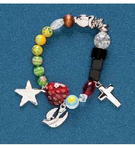 Christ Multicolor Beaded Fashion Bracelet