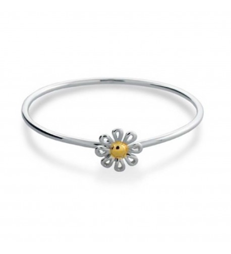 Bling Jewelry Flower Sterling Bracelet