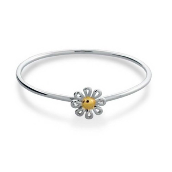 Bling Jewelry Flower Sterling Bracelet