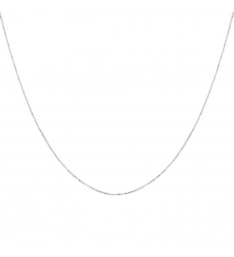 Solid Sterling Silver Diamond Necklace