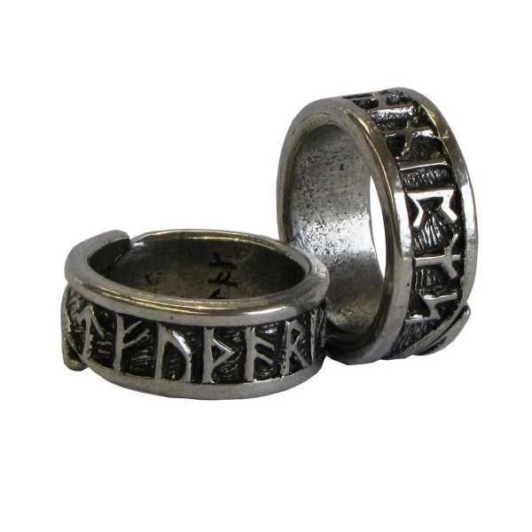 Viking Rune Adjustable Ring Pagan