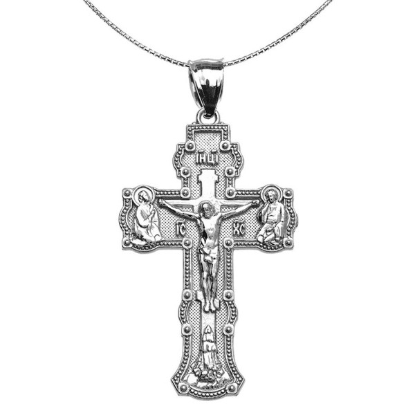 Elegant Russian Orthodox Necklace Sterling