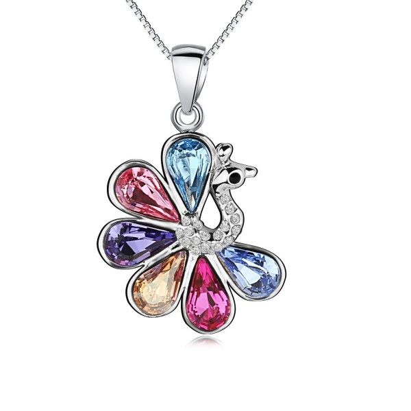 Pealrich Peafowls Swarovski Girlfriend Multicolor