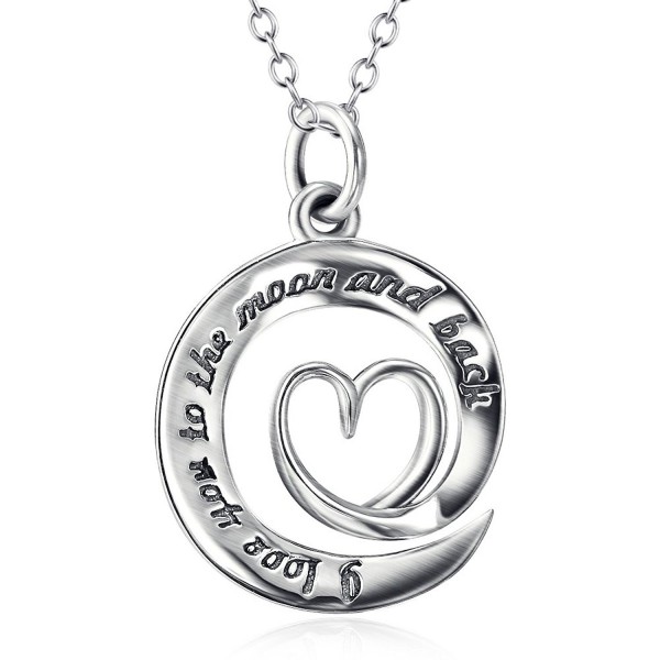 Sterling Silver Heart Pendant Necklace