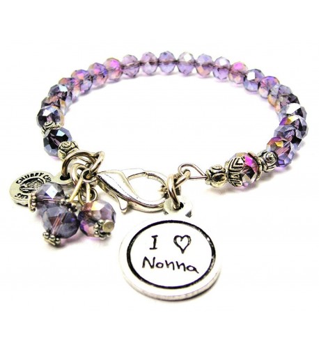 Handwriting Splash Bracelet Lavender Purple