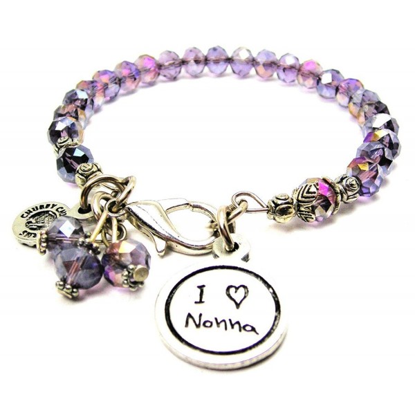 Handwriting Splash Bracelet Lavender Purple