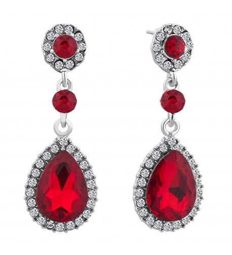 Corykeyes Teardrop Dangle Statement Earrings