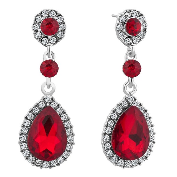 Corykeyes Teardrop Dangle Statement Earrings