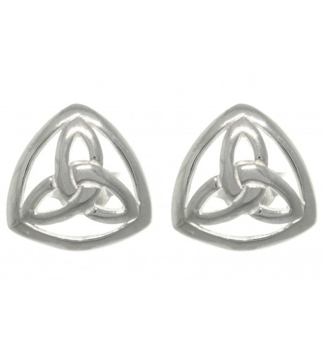 Jewelry Trends Sterling Trinity Earrings