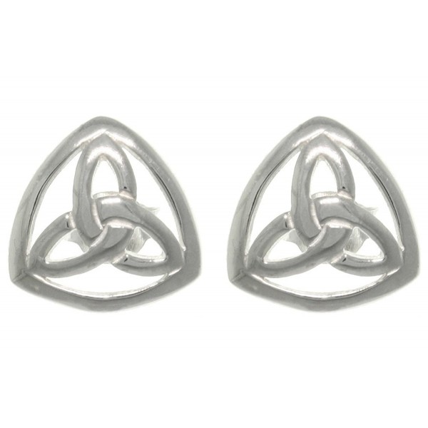 Jewelry Trends Sterling Trinity Earrings