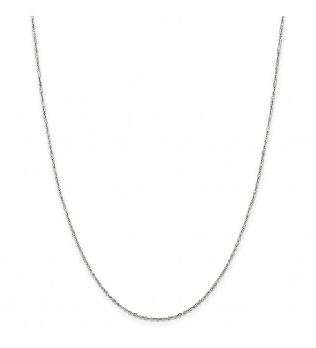Sterling Silver 0 5mm Cable Necklace