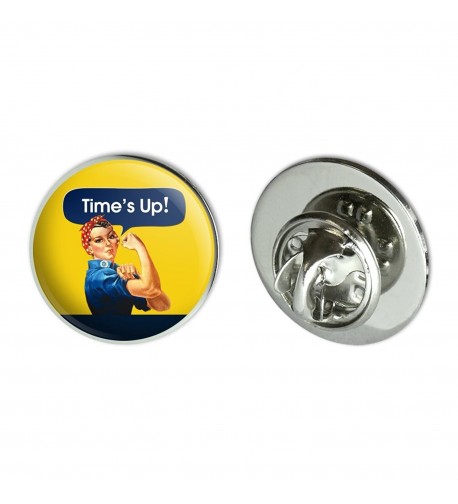 Times Rosie Riveter Metal Pinback