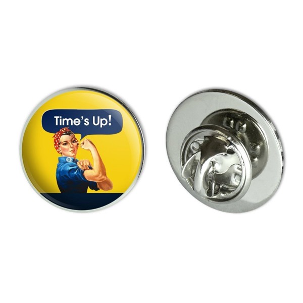 Times Rosie Riveter Metal Pinback