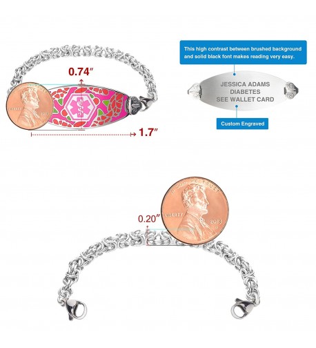  Women's ID Bracelets