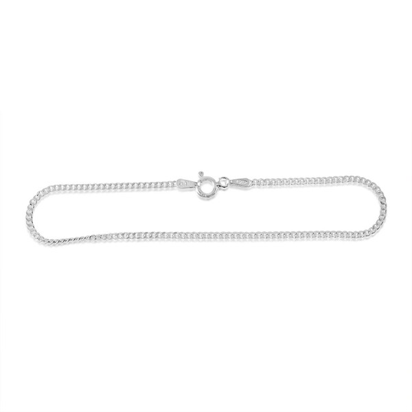 Sterling Silver Cuban Chain Bracelet