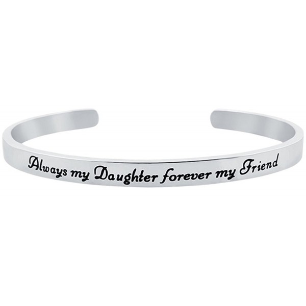Daughter Bracelet Inspirational Sentimental Stainless