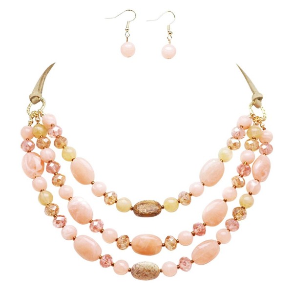 Rosemarie Collections Statement Necklace Earrings