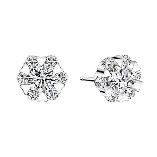 Zirconia Earrings LIKGUS Sterling Hypoallergenic