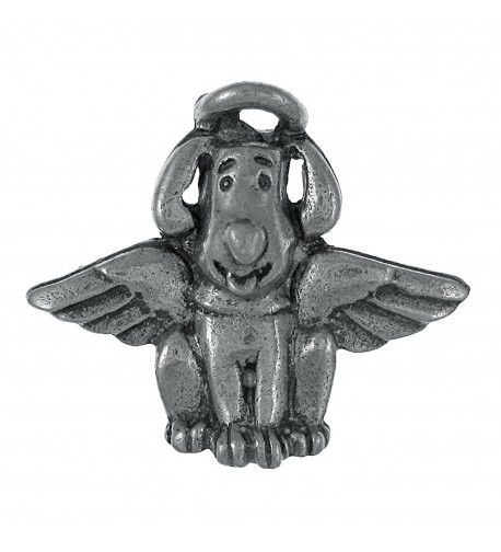 Dog Angel Lapel Pin Count