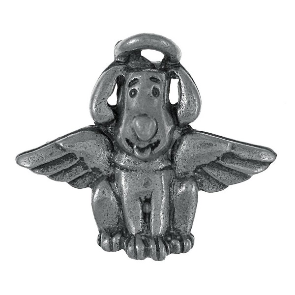 Dog Angel Lapel Pin Count