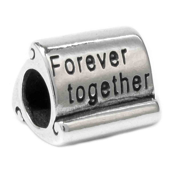 Sterling Silver Forever Together European style