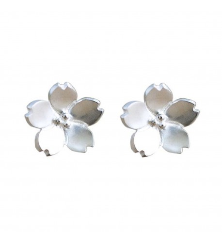 Sterling Silver Blossom Earrings Flowers